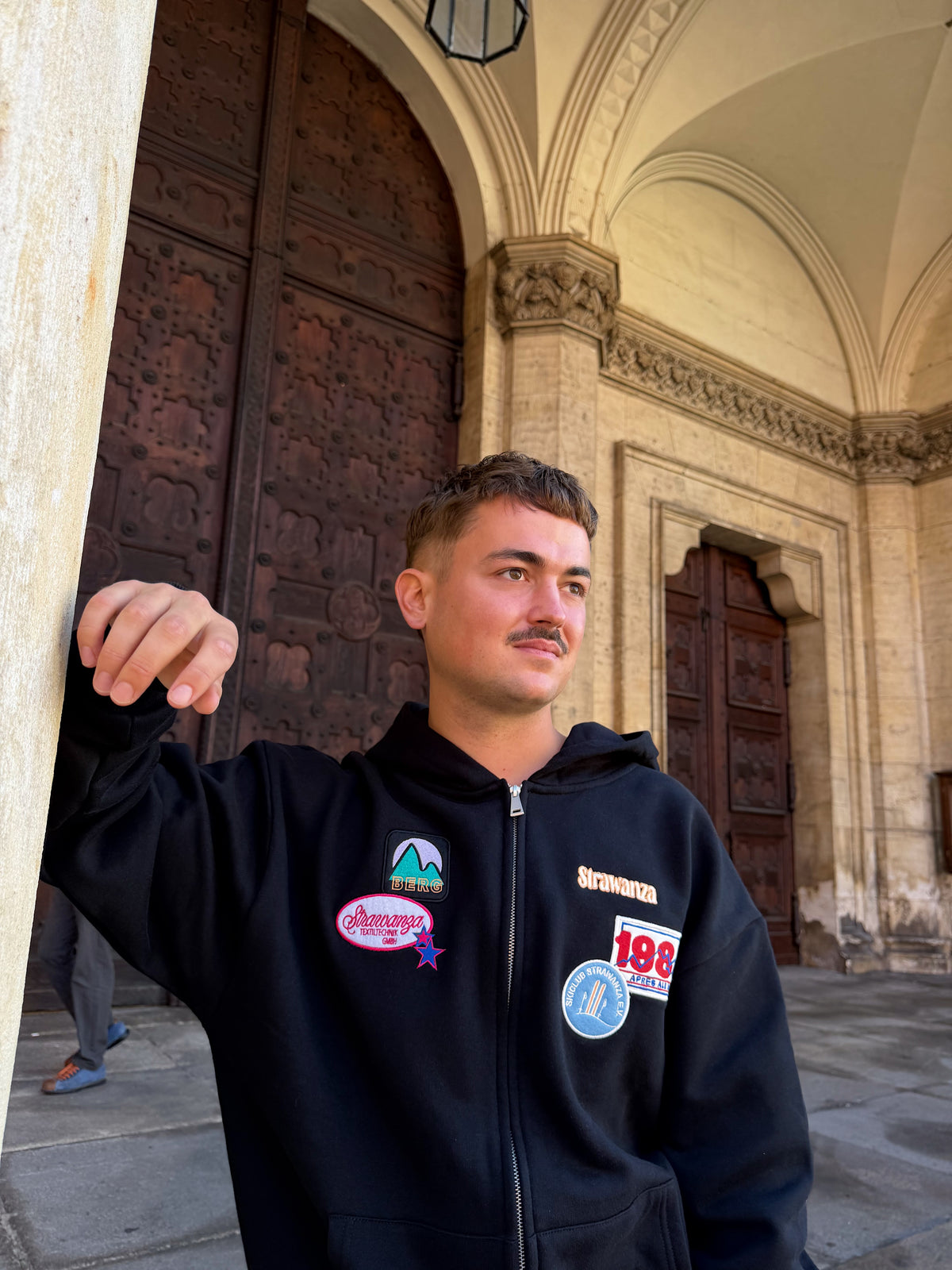 Expedition 1984 Zipper mit Patches
