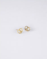 Breznherz Ohrstecker Gold