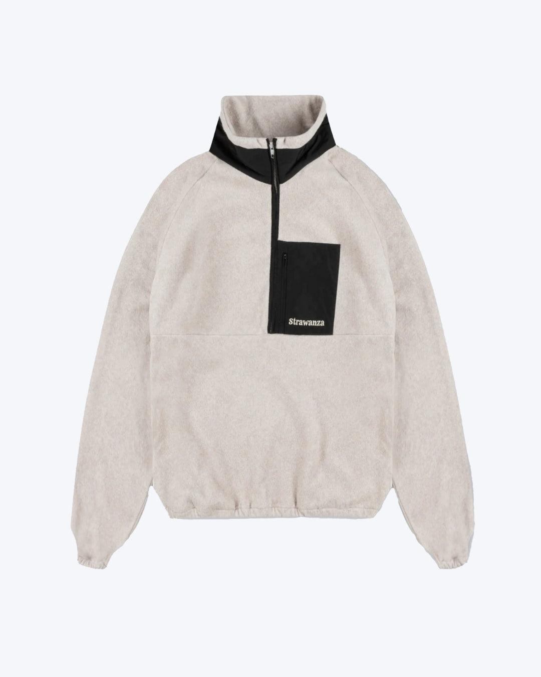 Baumwollfleece beige