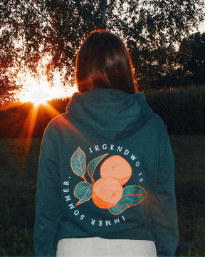 Irgendwo is immer Sommer Hoodie Heavyweight