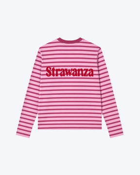 Strawanza Longsleeve Rot und Rosa