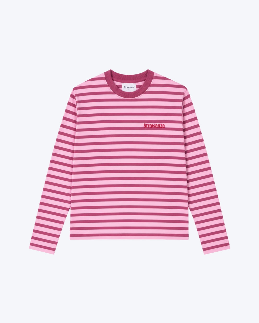 Strawanza Longsleeve Rot und Rosa