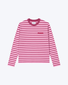 Strawanza Longsleeve Rot und Rosa