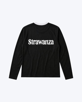 Strawanza Longsleeve schwarz