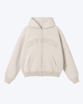 Strawanza Crew Zipper Sand