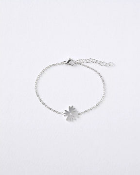 Gänseblümchen Armkette Silber