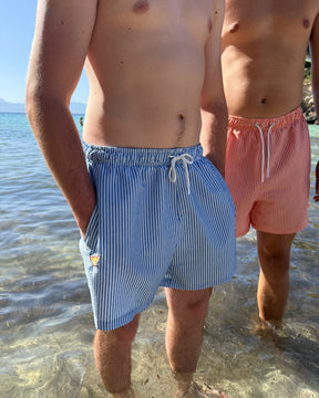 Badeshort Strawanza in Vacanza blau