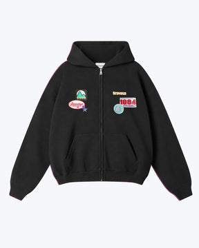Expedition 1984 Zipper mit Patches