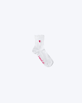 Herz Rüschensocken 2er Pack