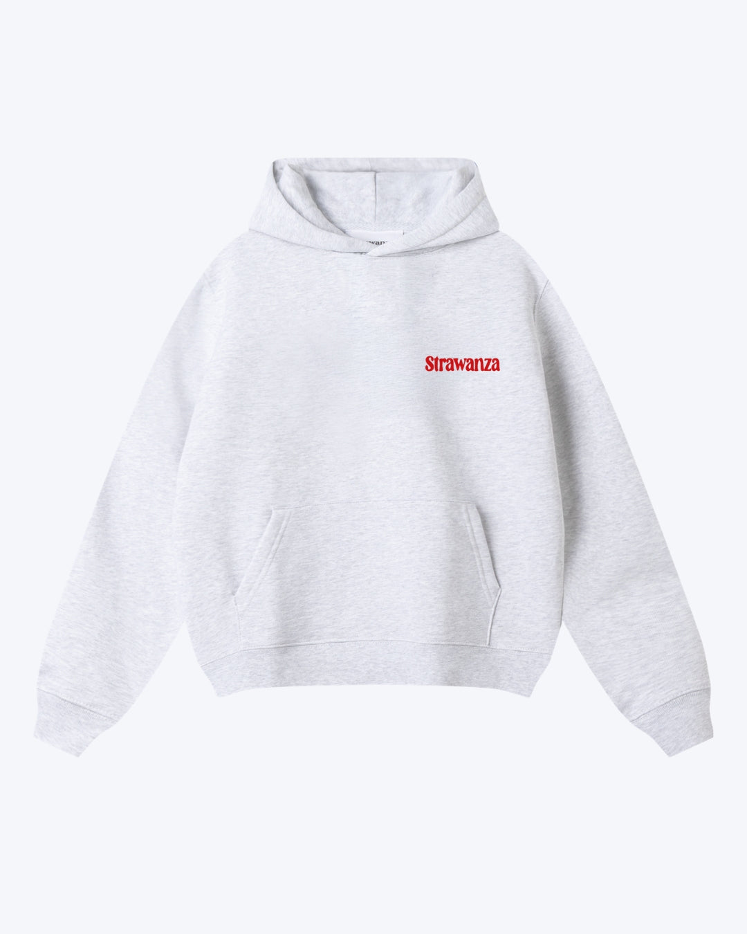 Strawanza Crew Hoodie Heavyweight grau