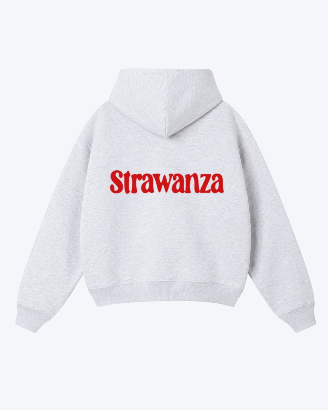 Strawanza Crew Hoodie Heavyweight grau