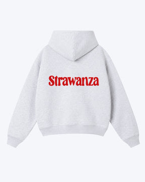 Strawanza Crew Hoodie Heavyweight grau