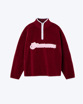 Easy Fleece Weinrot