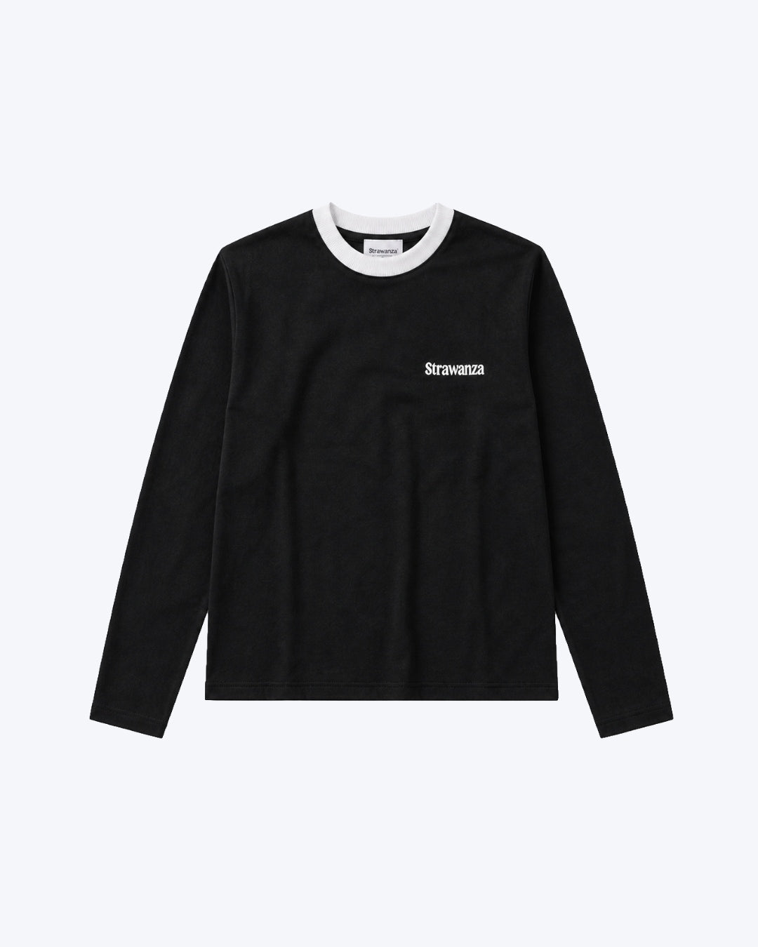 Strawanza Longsleeve schwarz