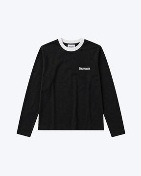 Strawanza Longsleeve schwarz