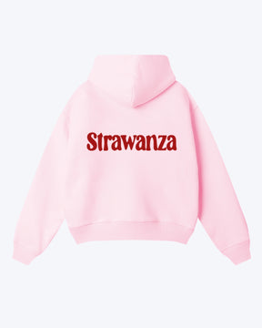Strawanza Crew Hoodie Heavyweight rosa
