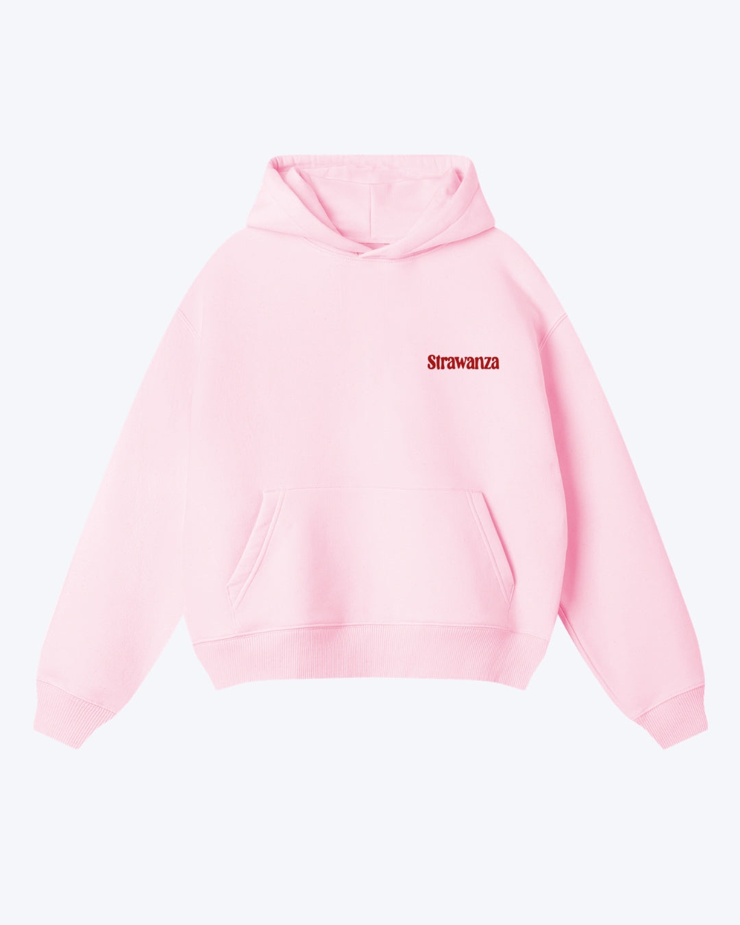 Strawanza Crew Hoodie Heavyweight rosa