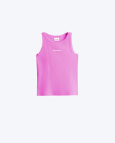 Geripptes Damen Tanktop pink