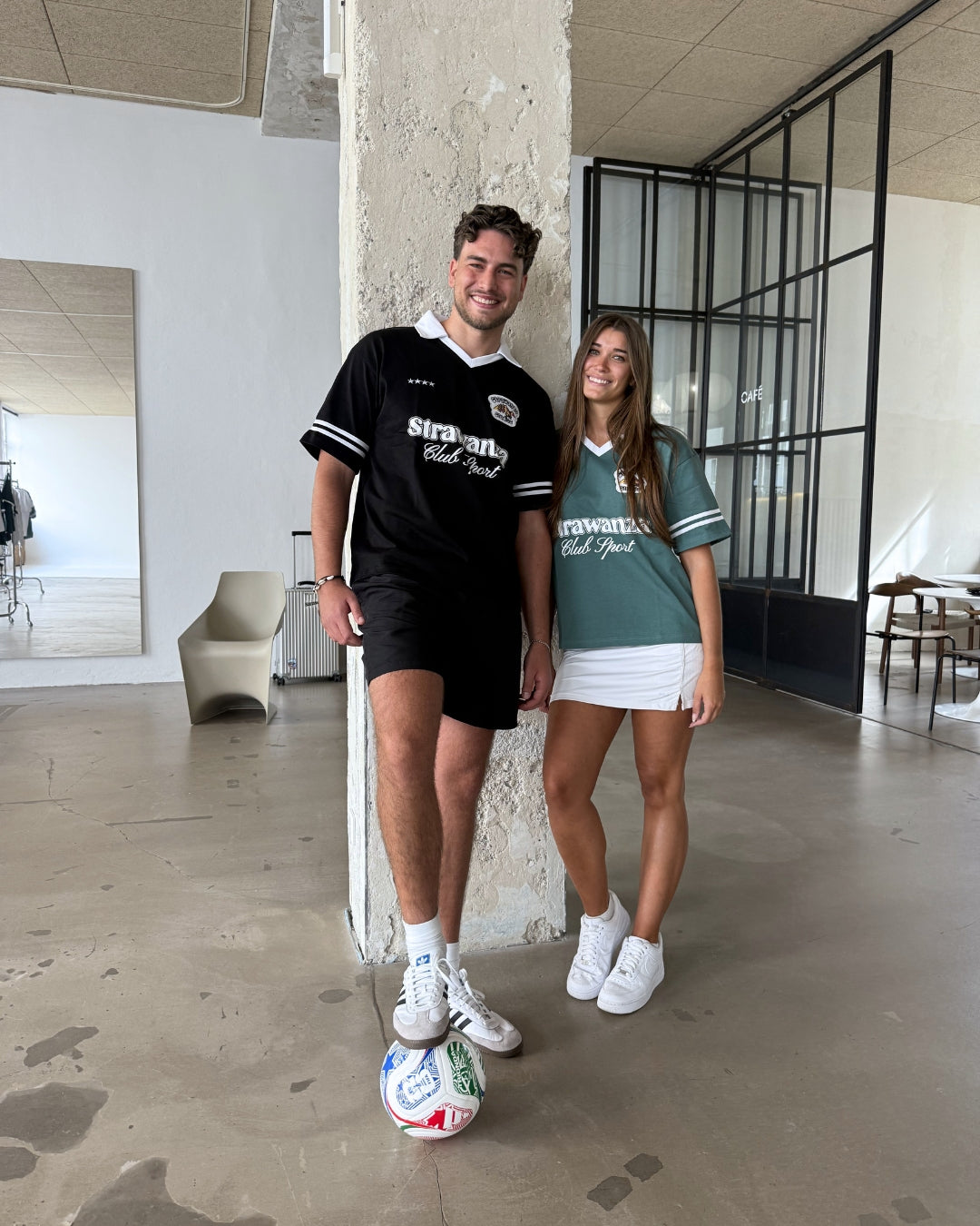 Strawanza Club Trikot schwarz